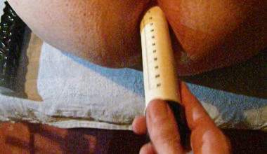 Zentimeter Dildo Analbehandlung