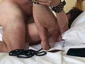 Tied up used cunt