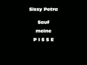 sissy petra - SAUF MY PISS