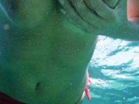 POV: Unterwasser lecker Pussycremewolke