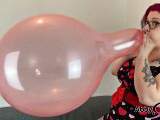 Blow to Pop 19 inch soap crystal Luftballon