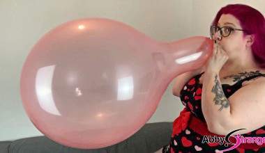Blow to Pop 19 inch soap crystal Luftballon