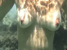 Adriatic vacation underwater tits