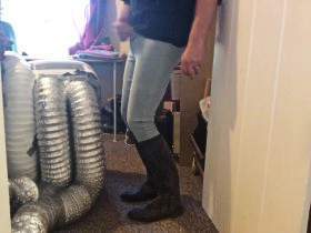 New jeans with ridingboots
