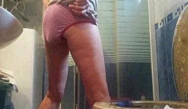 Red Lines Huge Panty