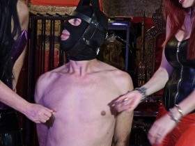 Plays with your sensitive Nipples and Spitting