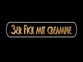 3er Fick Creampie