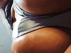 My Satin Ass Owns Your Cock