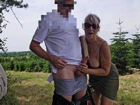 Putdoor sex with the ex