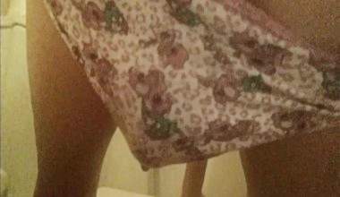 Lila Schlüpfer Huge Scheiße