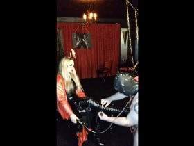 Inhale my nylon foot smell and lick my feet!