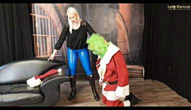 Grinch Schläge und Erniedrigung zu Weihnachten von zwei arroganten Frauen