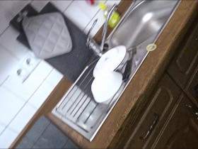 New flatmate alone in the kitchen u masturbates u gets caught by me u mate u then fucked. Part 2.