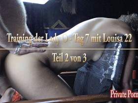 Training der Lady O - Tag 7 mit Louisa 22 - Teil 2/3