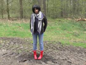 Wichsanleitung with rubber boots!