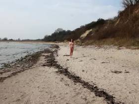 NS horny on the beach of Rügen