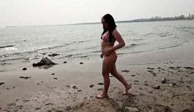 geiler NS am Strand von Rügen