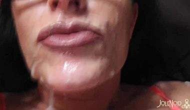 heißer POV Blowjob mit feuchtem ende