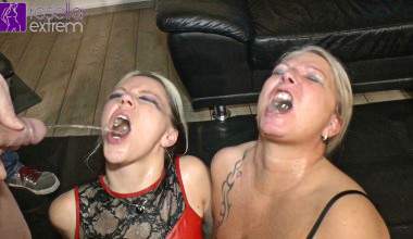Die Gelbe Flut! Männerhorde vs 2 Pisse-Sluts! Teil 3