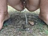 Outdoor public pissing, on the beach