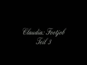 2 times sprayed on Claudia feet!