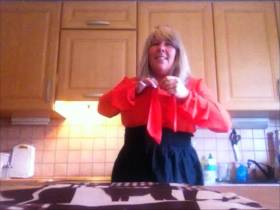 Vorschaubild vom Privatporno mit dem Titel "Finger weg, Schatz - ich muss ins Büro.." von Deine-Chefin