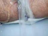 Italian wife: Pee on my pussy - Close Up (26 sec)