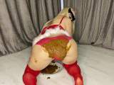 Weihnachten Panty Poop