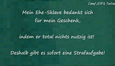 Strafe ihn sofort ...!