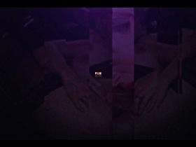 The stranger's cum was fucked out of the holes