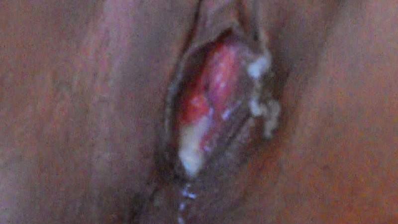 Gemischtrassiger Scheide Schoen Creampie