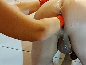 My Latexhands are deep in your Asshole