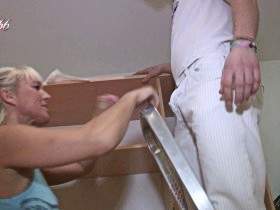 Home visit - when the trainee (20) rings the doorbell - a job I'll never forget!