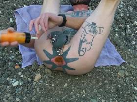 As I sprayed me what pure