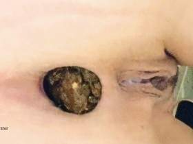 Fette Kackhaufen schlucken