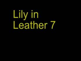 Lily in leather 7