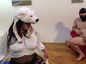 Polar bear in amateur porn club