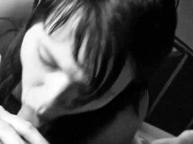 Cream show... licking... sucking... until he pumps it all into my mouth.