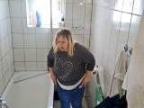 You film me on the toilet