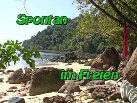 Spontan im Freien