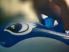 Fucking my water-filled Fuuzen inflatable blimp whale