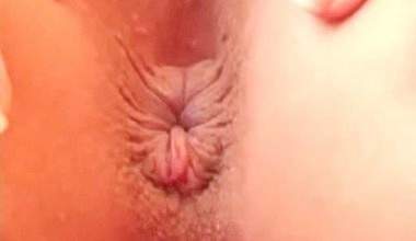 Extreme Nahaufnahmen von Arsch und Pussy