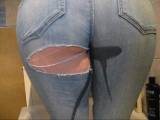Had to pee in my jeans