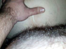 Sunk the cock and cum in the ass