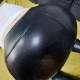 Leder Leggings Arsch spanken