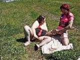 Jessibii besorgt es mir outdoor