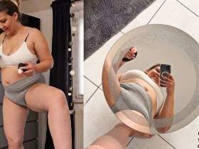 1 MILF, 2 perspectives and 3 orgasms in 4 minutes!