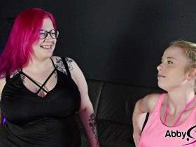 Lesbian games before the gangbang with Mia_Adler