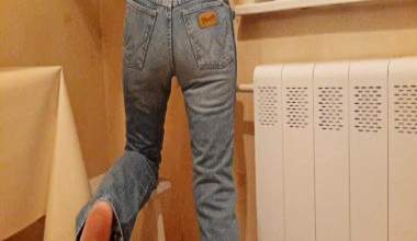 Light Blue Jeans Poop