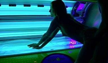 MIT DEM USER IM SOLARIUM